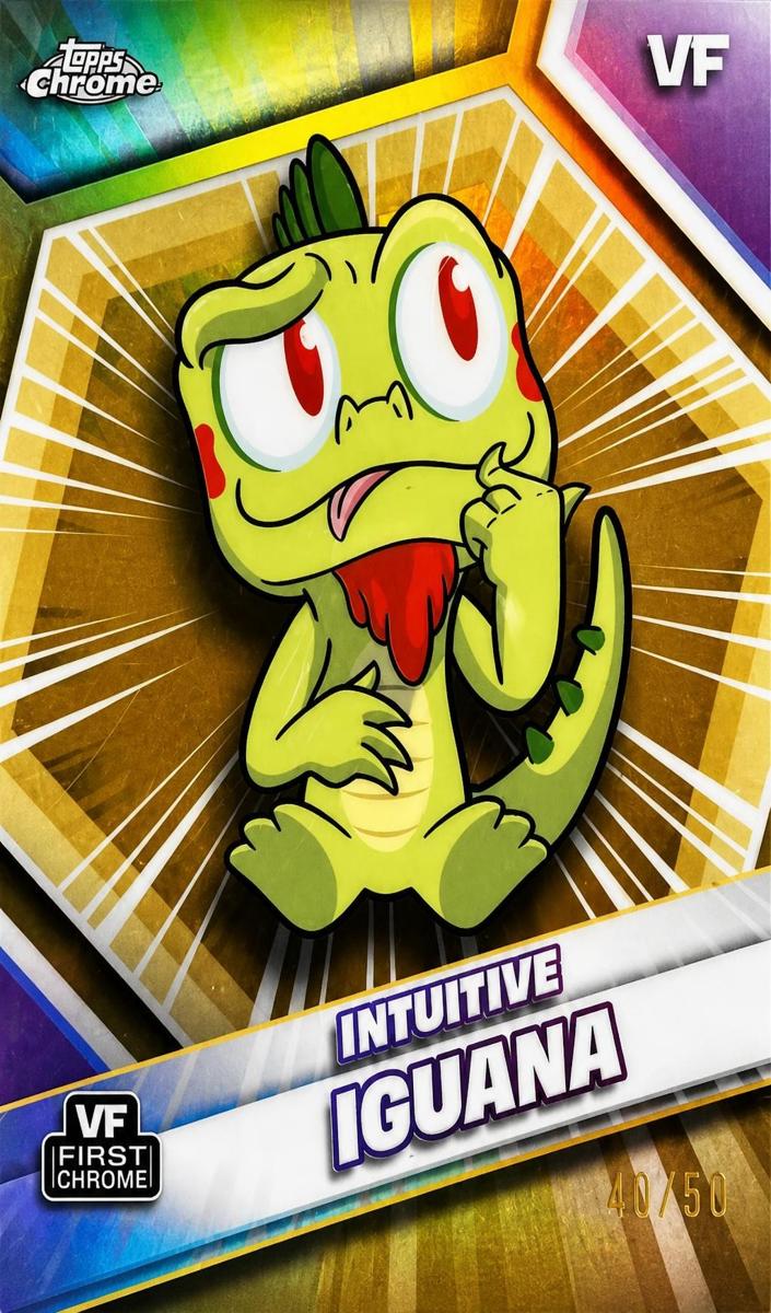 2026 Intuitive Iguana [Gold Refractor] #104