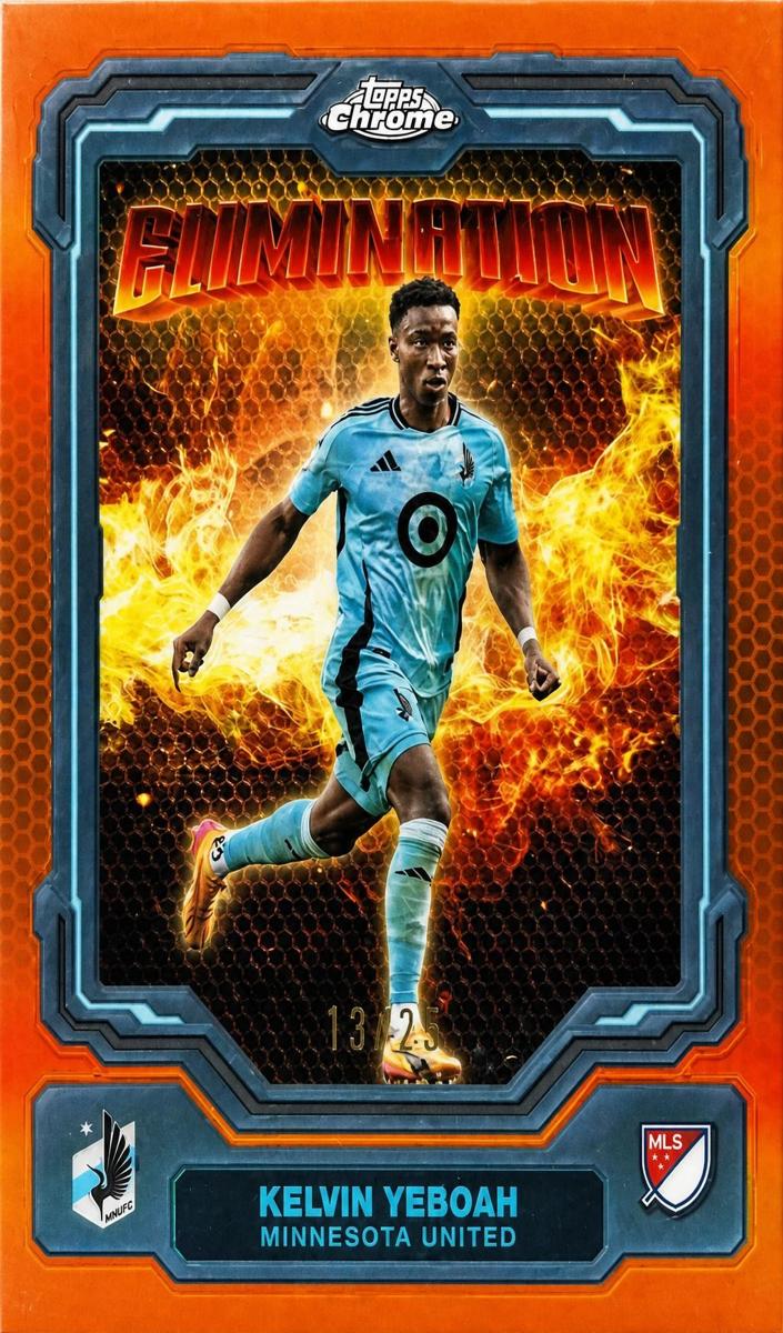 2025 Kelvin Yeboah [Orange Refractor] #EL-16