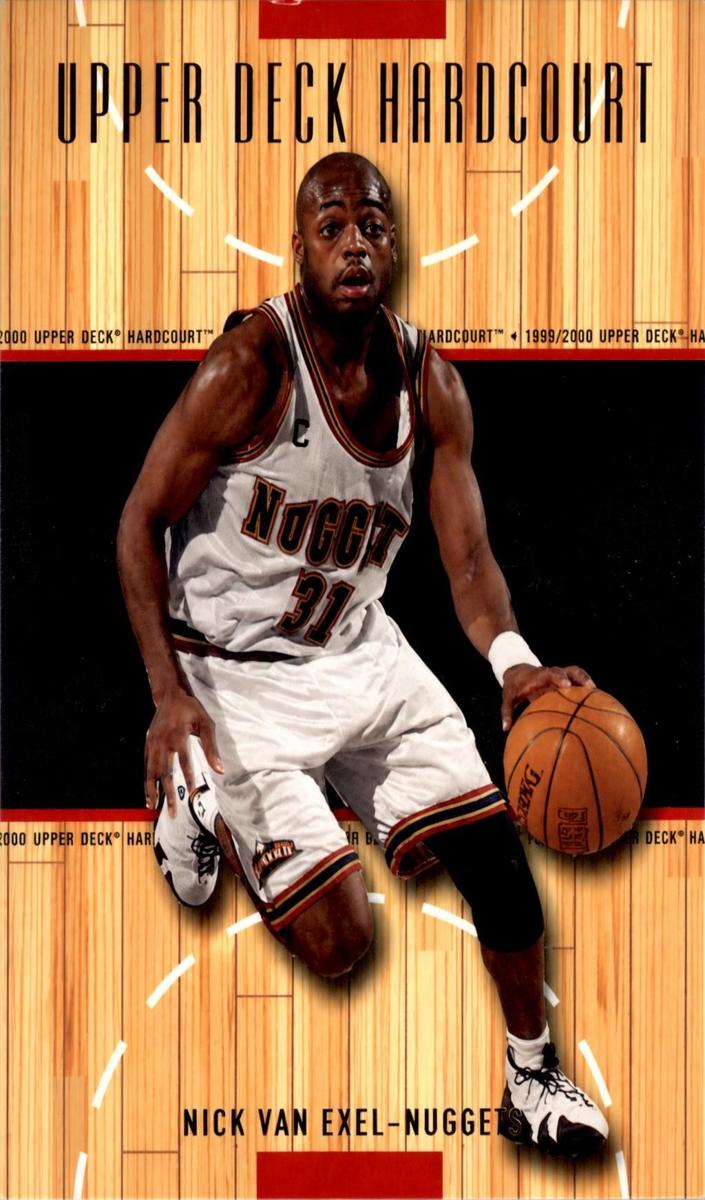 2000 Upper Deck Hardcourt Nick Van Exel #14 card