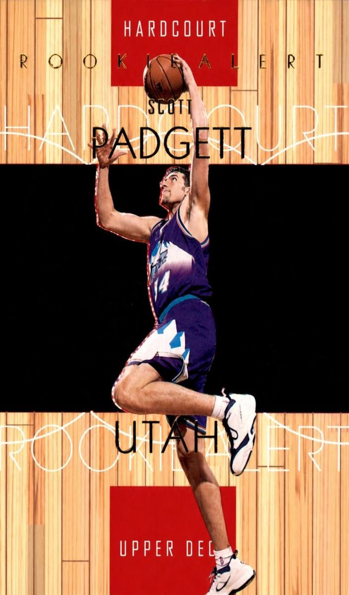 1999 Upper Deck Hardcourt Scott Padgett #70 card