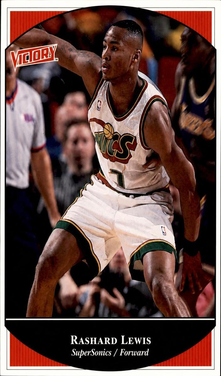 1999 Upper Deck Victory Rashard Lewis #242 card