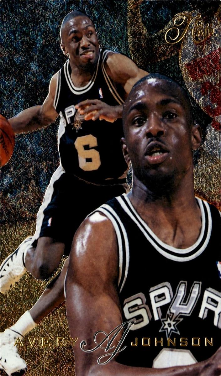1995 Avery Johnson #123