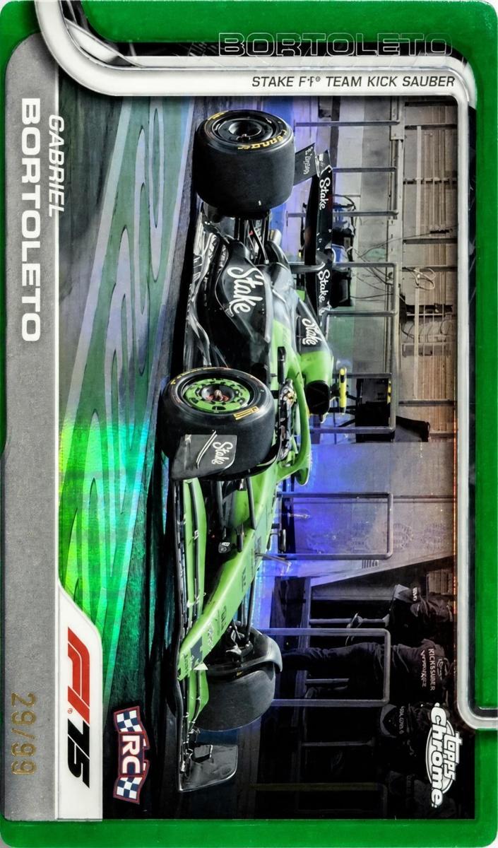 2025 Gabriel Bortoleto [Green Refractor] #92