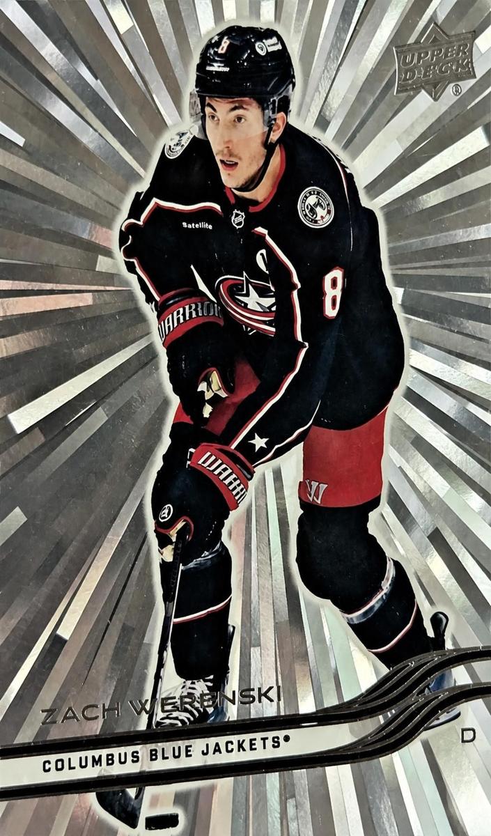 2025 Zach Werenski [Outburst Silver] #44