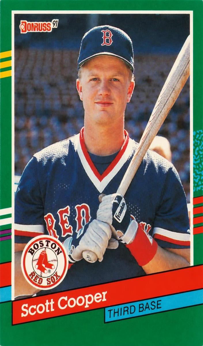 1991 Donruss Scott Cooper #496 card