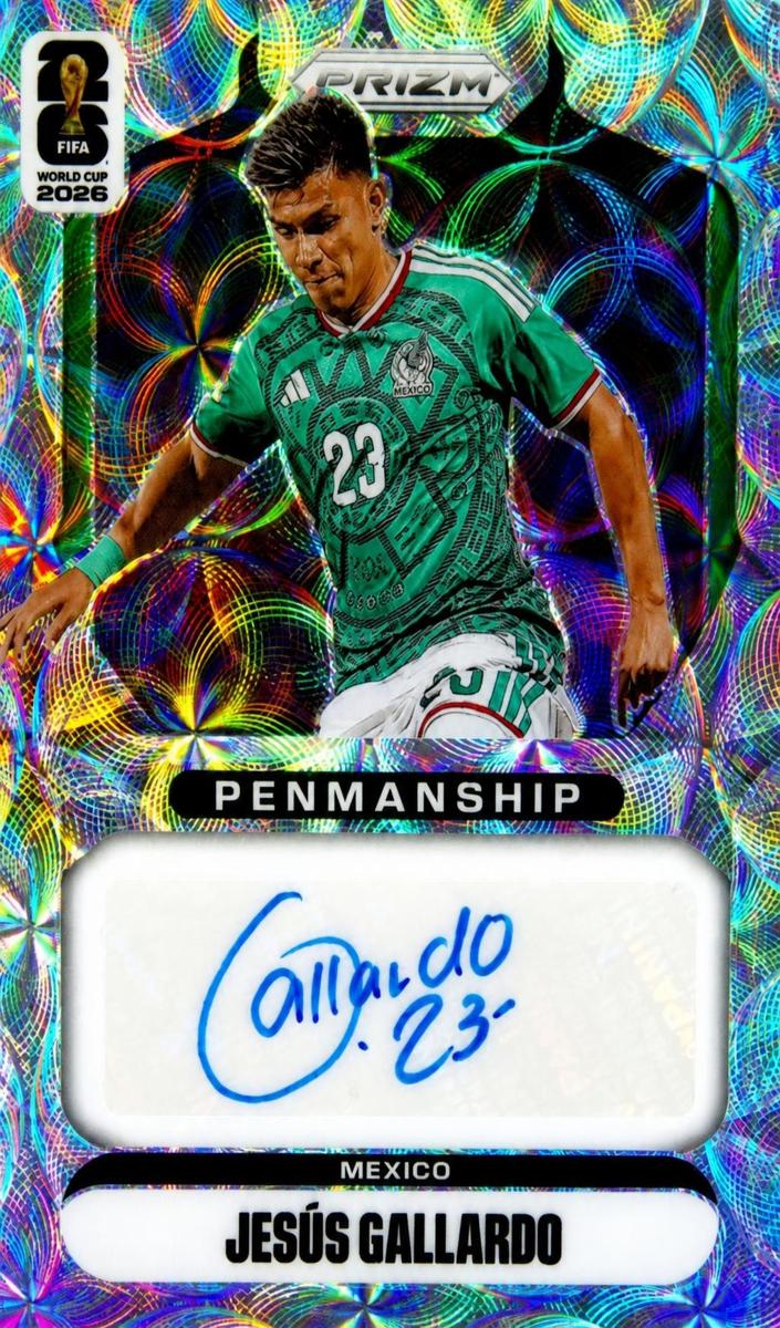 2026 Panini Prizm FIFA World Cup Jesus Gallardo [Choice] #P-JGO card