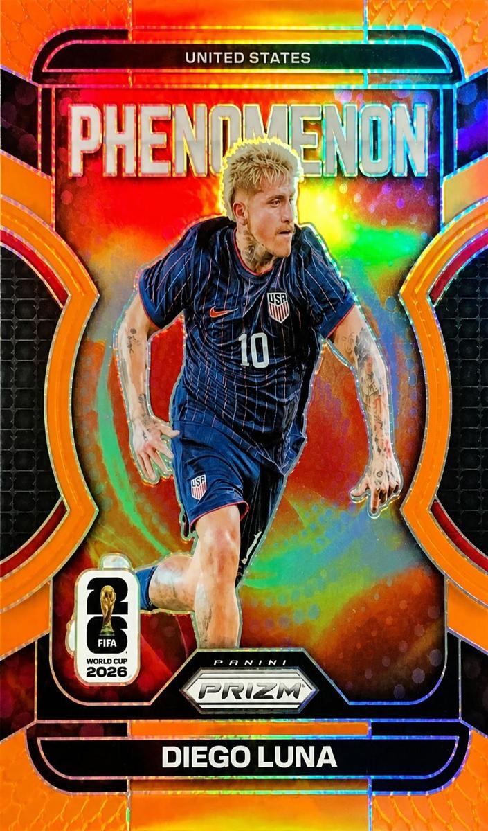 2026 Panini Prizm FIFA World Cup Diego Luna [Orange] #18 card