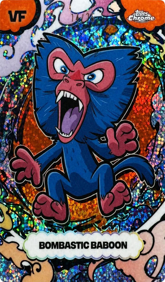 2026 Bombastic Baboon [Orange Mini-Diamond Refractor] #35