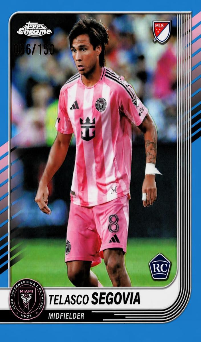 2025 Telasco Segovia [Blue Refractor] #107