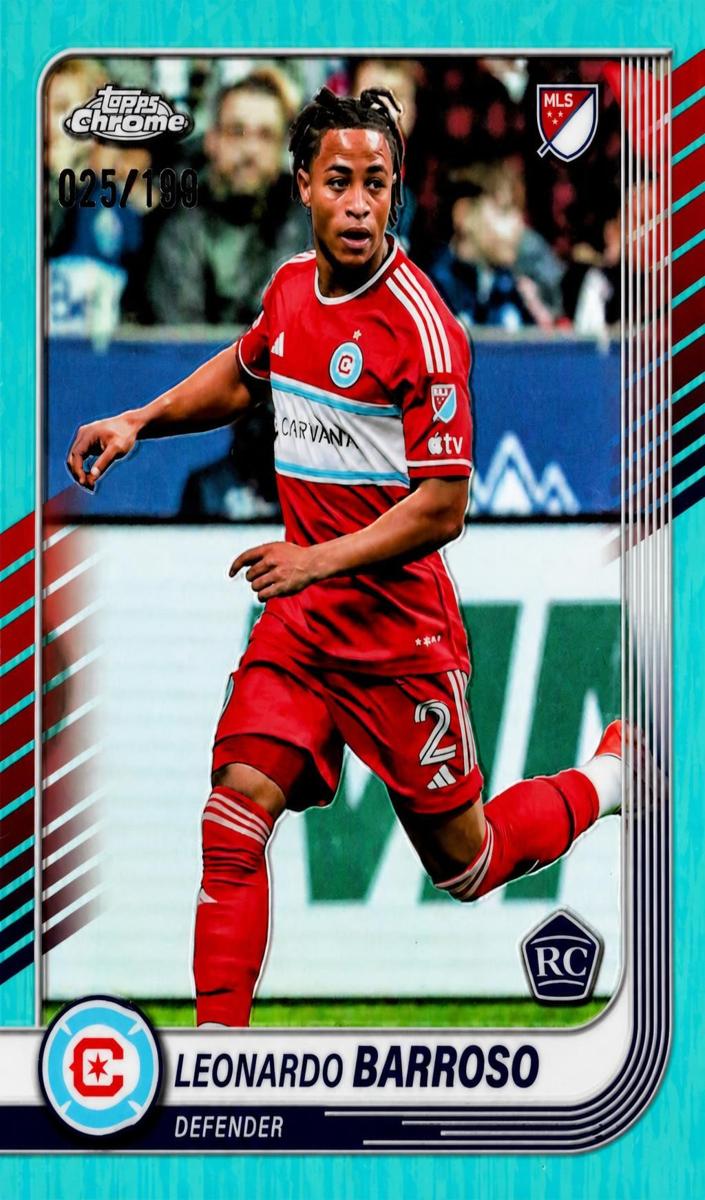 2025 Leonardo Barroso [Aqua Refractor] #145