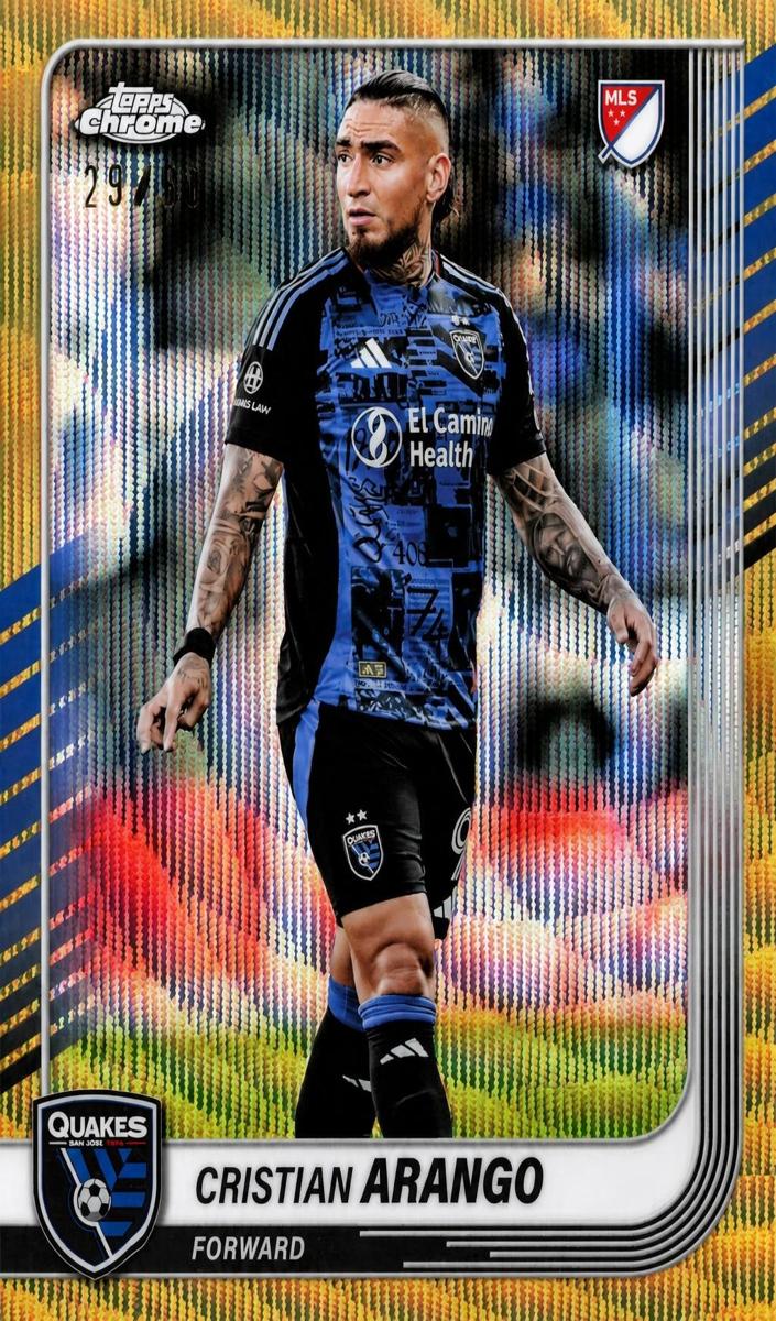 2025 Cristian Arango [Gold Mini-Diamonds Refractor] #137