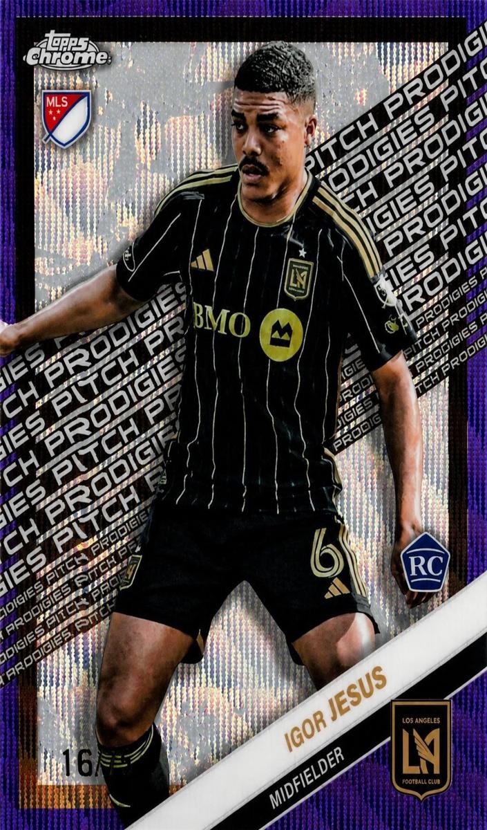 2025 Igor Jesus [Purple Wave Refractor] #183