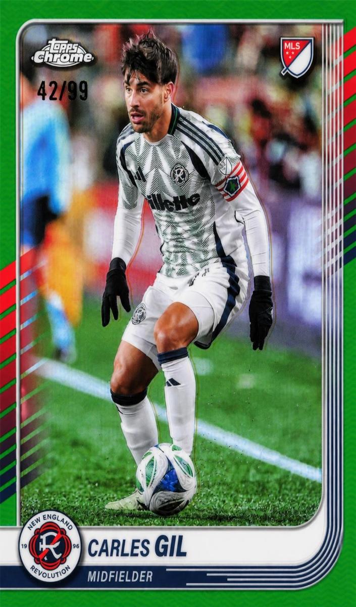 2025 Carles Gil [Green Refractor] #100