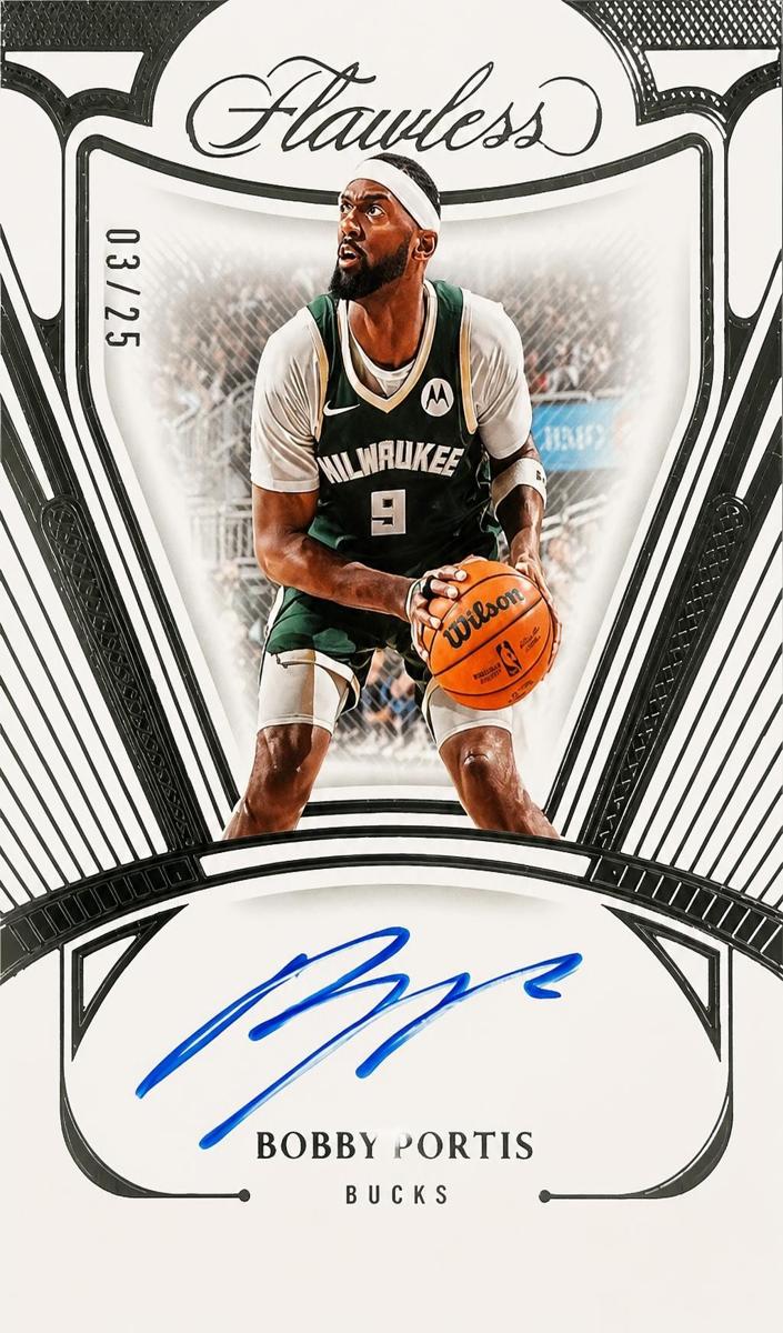 2023 Panini Flawless Bobby Portis #FA-BPM card