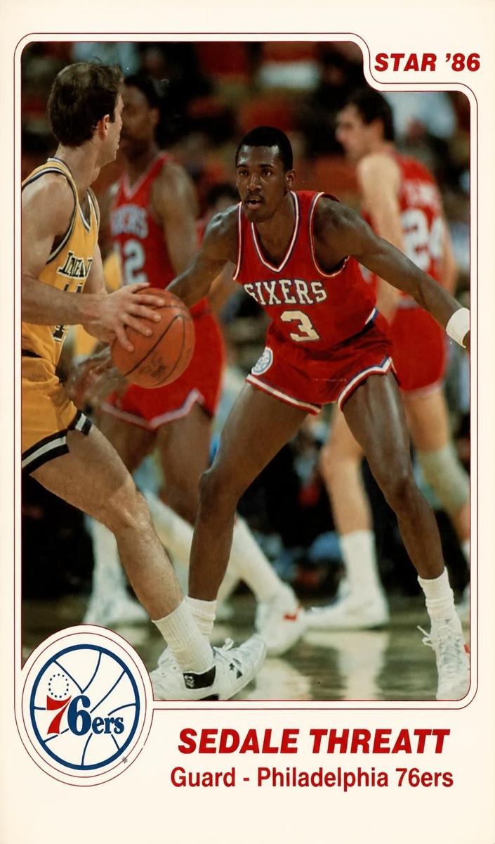 1985 Sedale Threatt #7