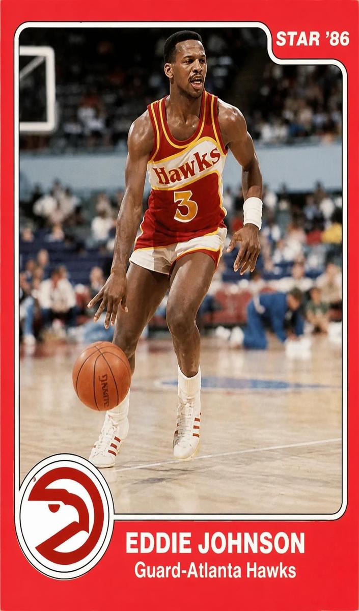 1985 Eddie Johnson #44