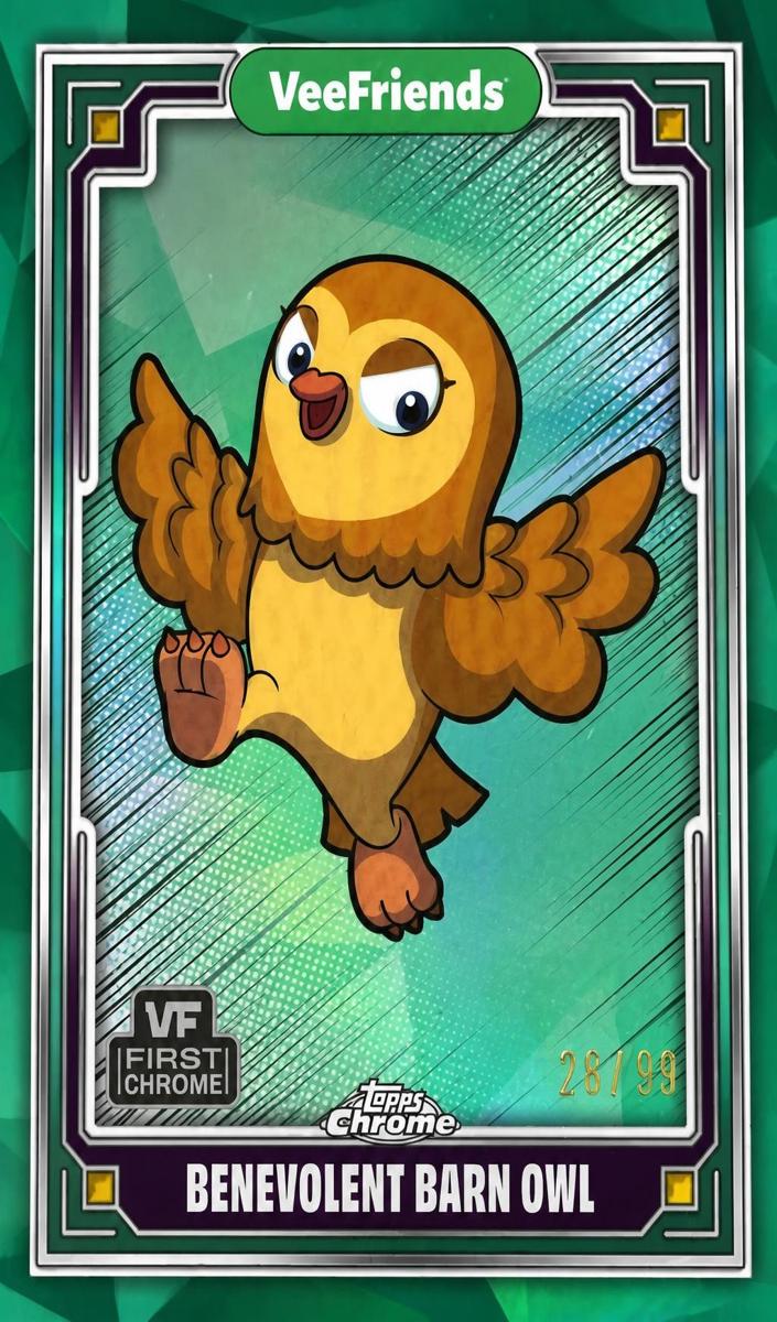 2025 Benevolent Barn Owl [Vf Green Refractor] #78