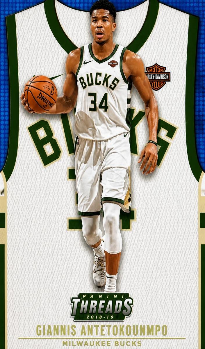 2018 Giannis Antetokounmpo [Premium Blue] #140