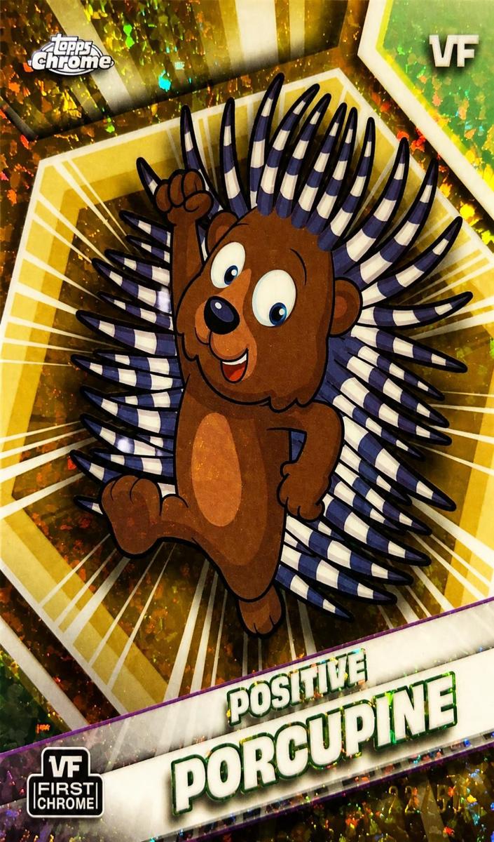 2026 Positive Porcupine [Gold Mini-Diamond Refractor] #139