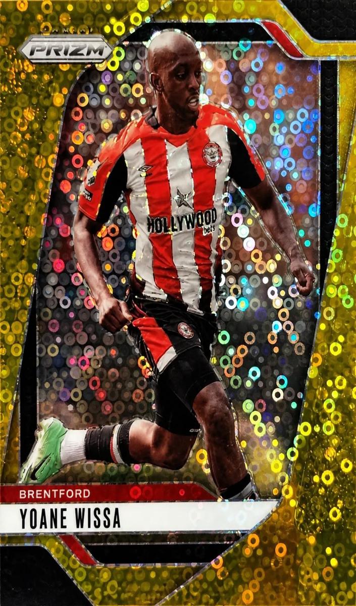 2024 Panini Prizm Premier League Yoane Wissa [Gold Breakaway] #239 card