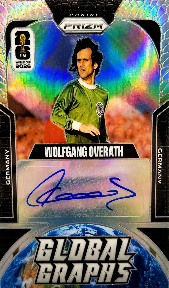 2026 Panini Prizm FIFA World Cup Wolfgang Overath #GG-WO card