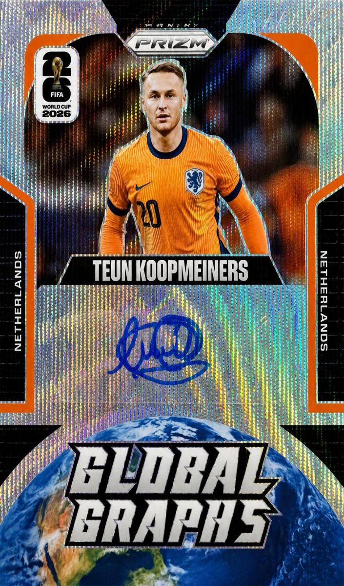 2026 Panini Prizm FIFA World Cup Teun Koopmeiners #GG-TKO card
