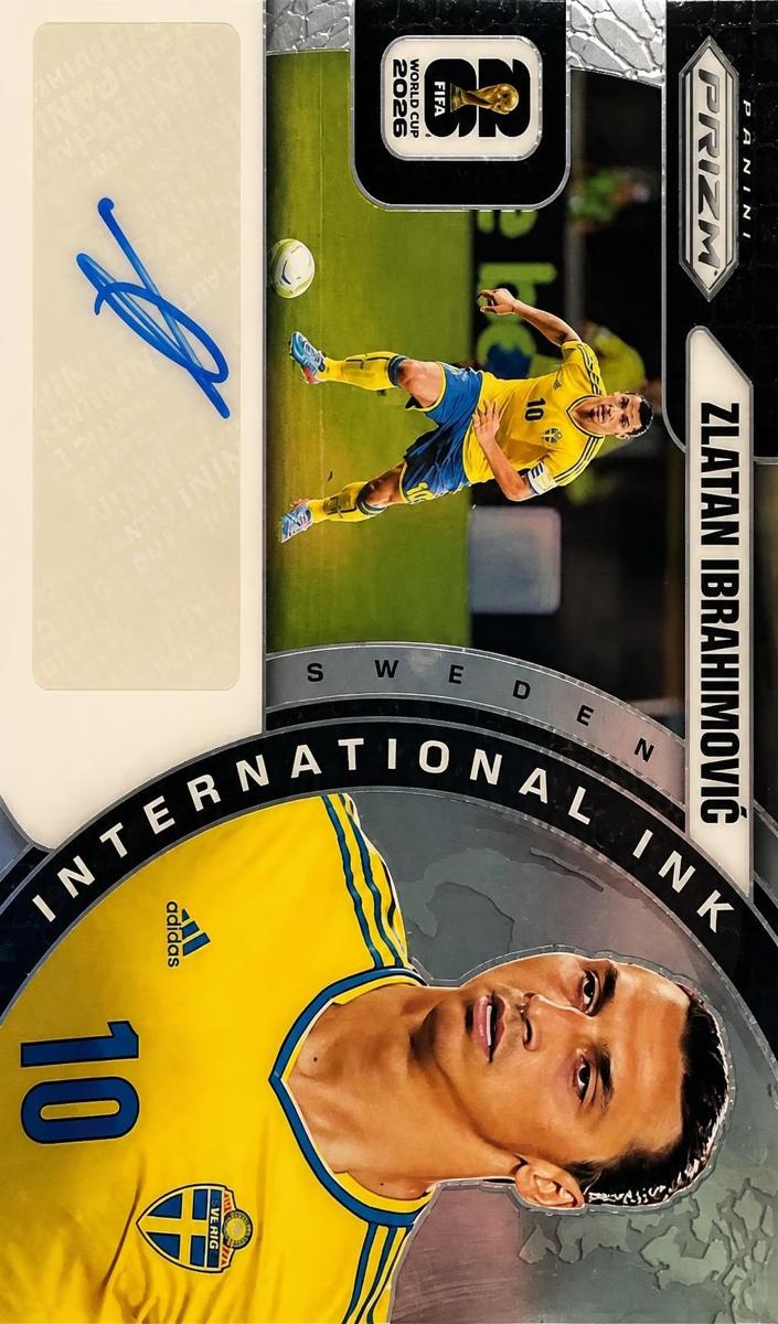 2026 Panini Prizm FIFA World Cup Zlatan Ibrahimovic #II-ZI card