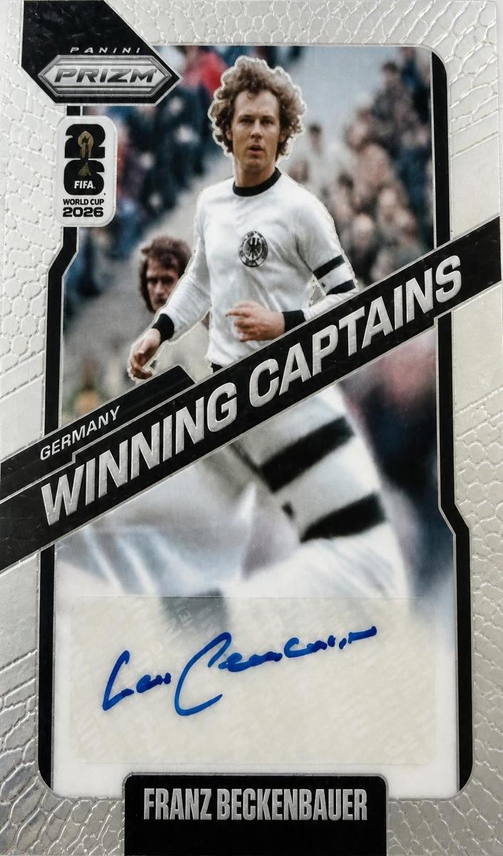 2026 Panini Prizm FIFA World Cup Franz Beckenbauer #WC-FB card