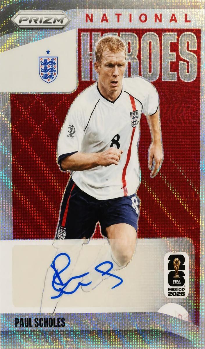 2026 Panini Prizm FIFA World Cup Paul Scholes #NH-PS card