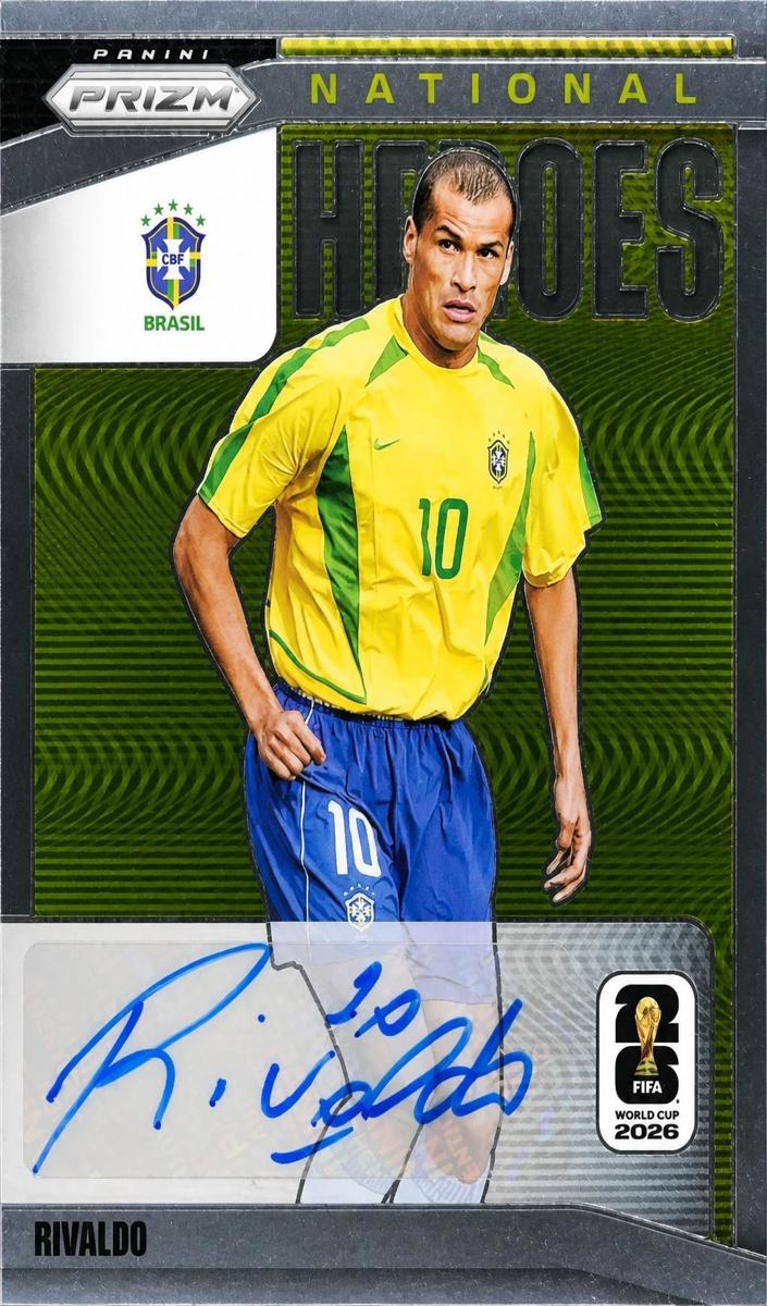 2026 Panini Prizm FIFA World Cup Rivaldo #NH-R card