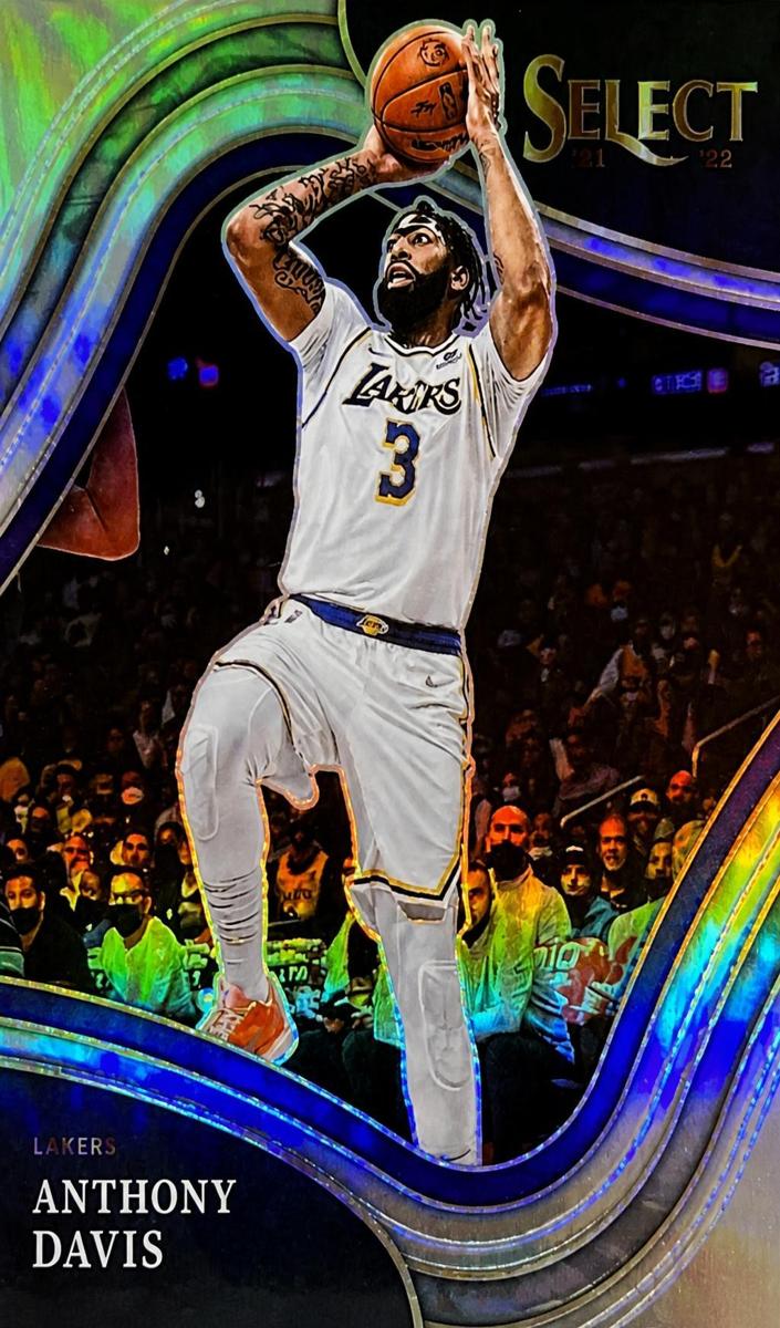 2021 Panini Select Anthony Davis [Silver] #238 card