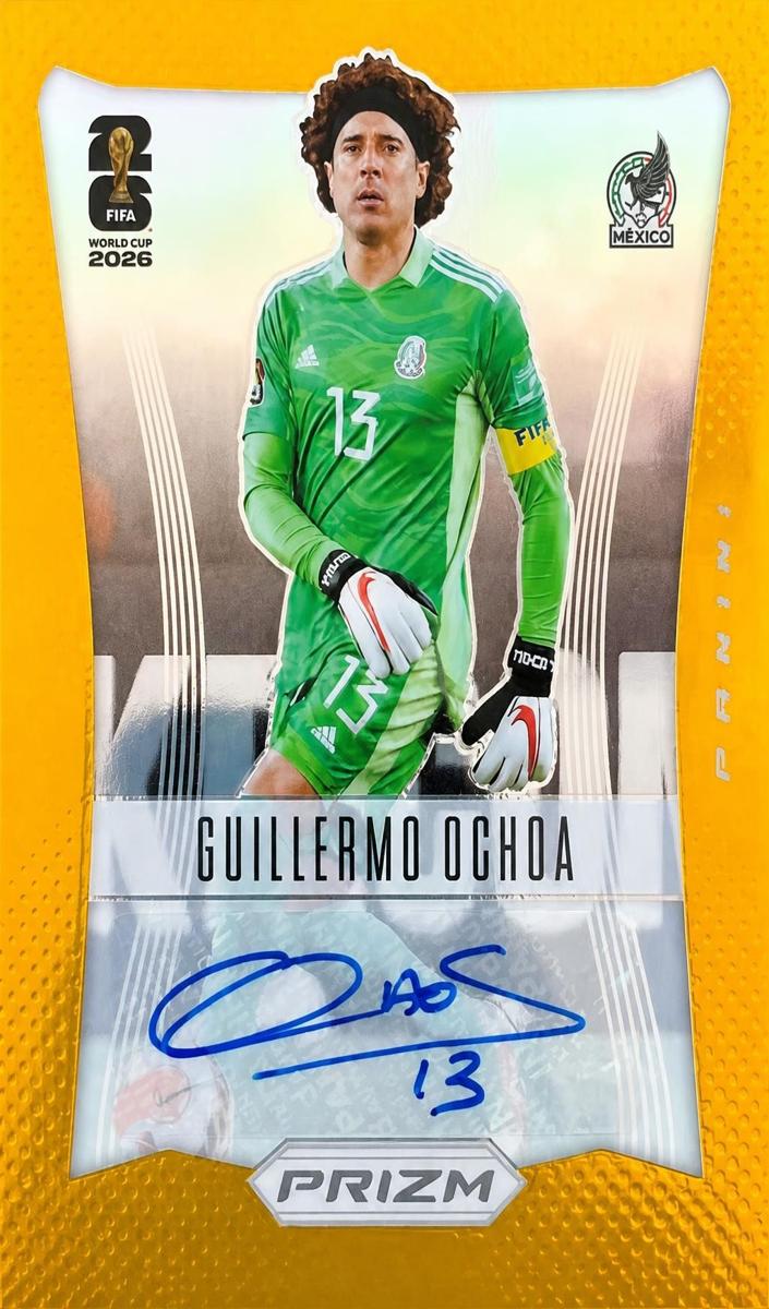 2026 Panini Prizm FIFA World Cup Guillermo Ochoa [Gold] #12-GO card