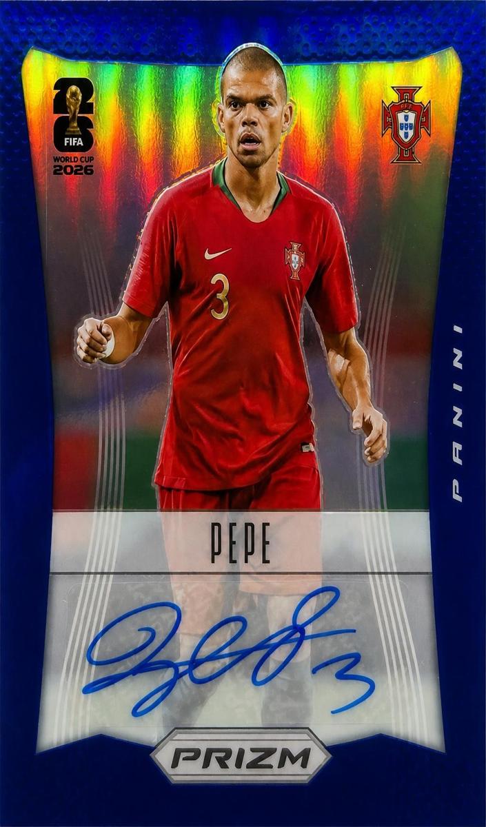 2026 Panini Prizm FIFA World Cup Pepe [Blue] #12-PE card