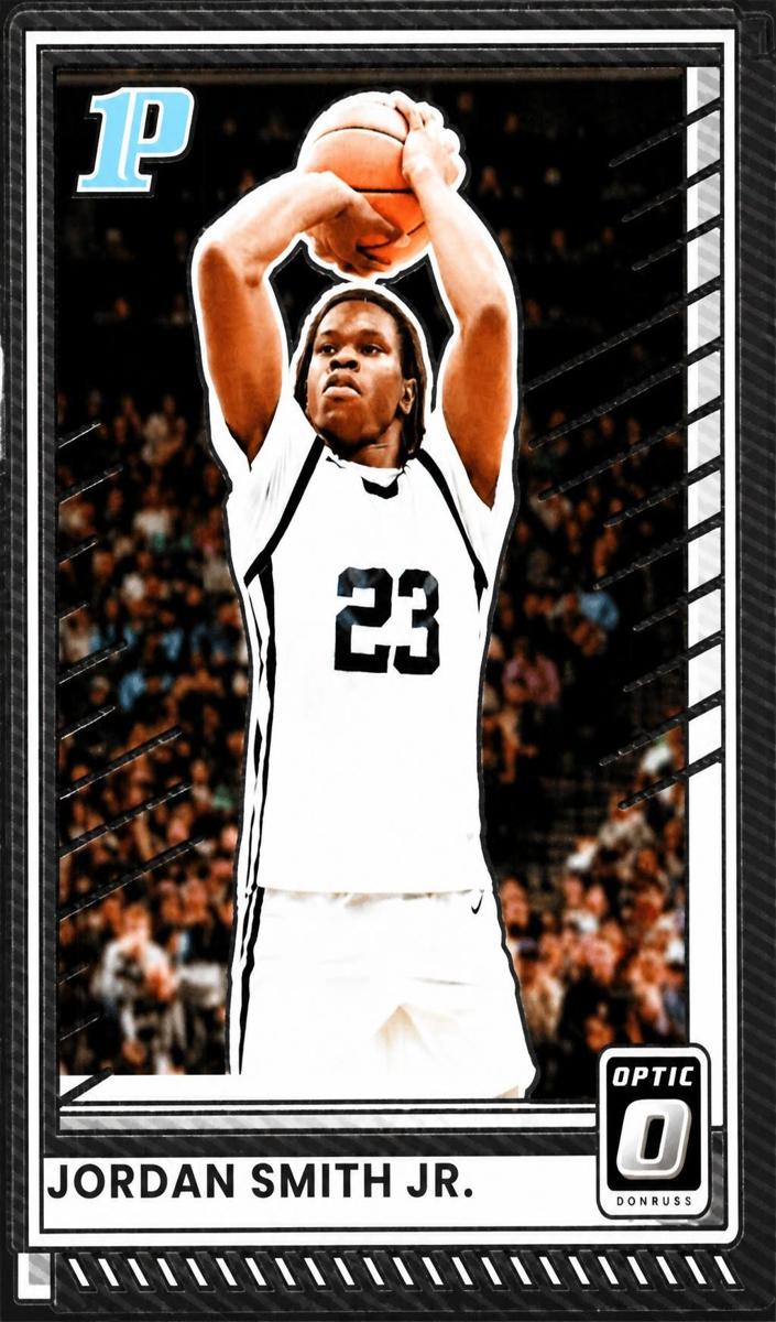 2025 Jordan Smith Jr. [Red Cracked Ice Optic] #86