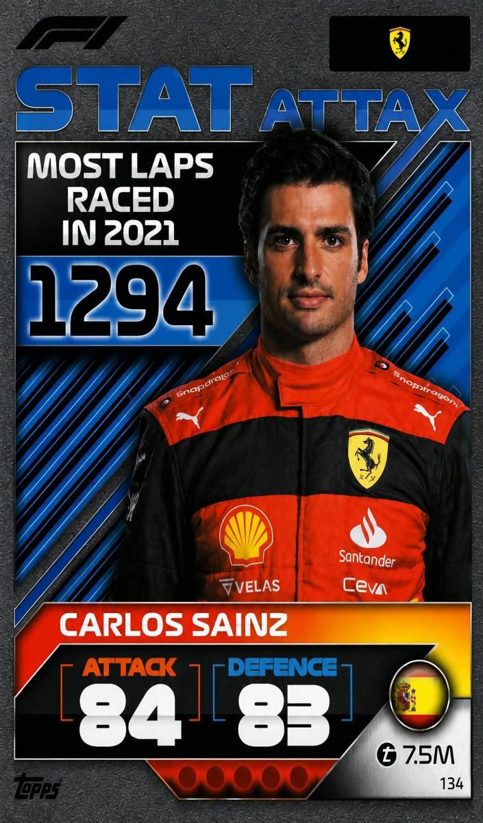 2022 Carlos Sainz #134
