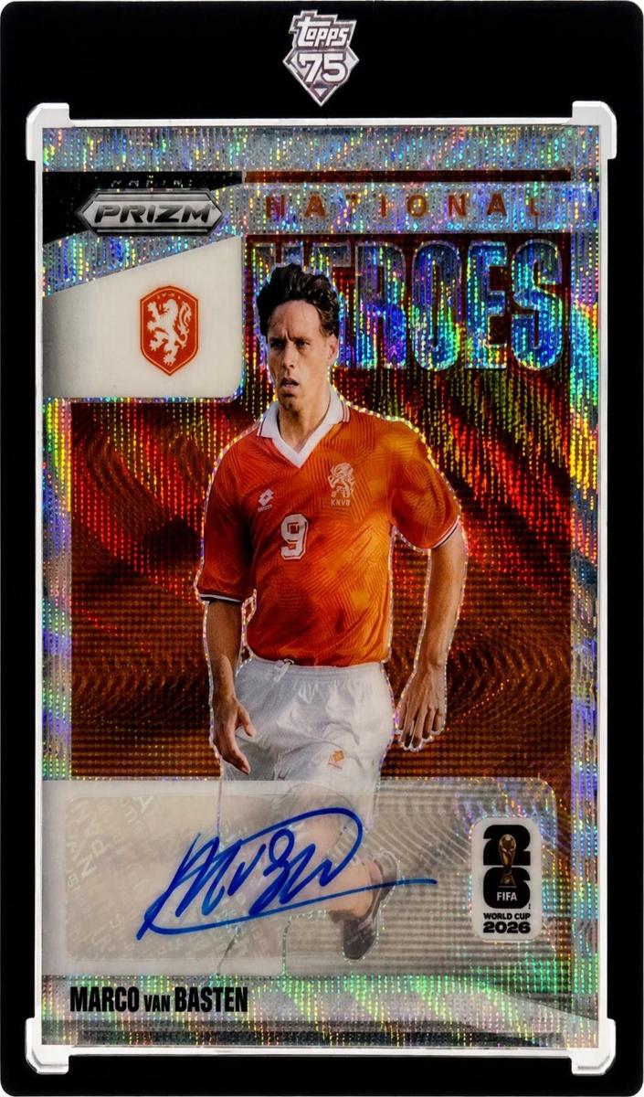 2026 Panini Prizm FIFA World Cup Marco Van Basten #NH-MVB card