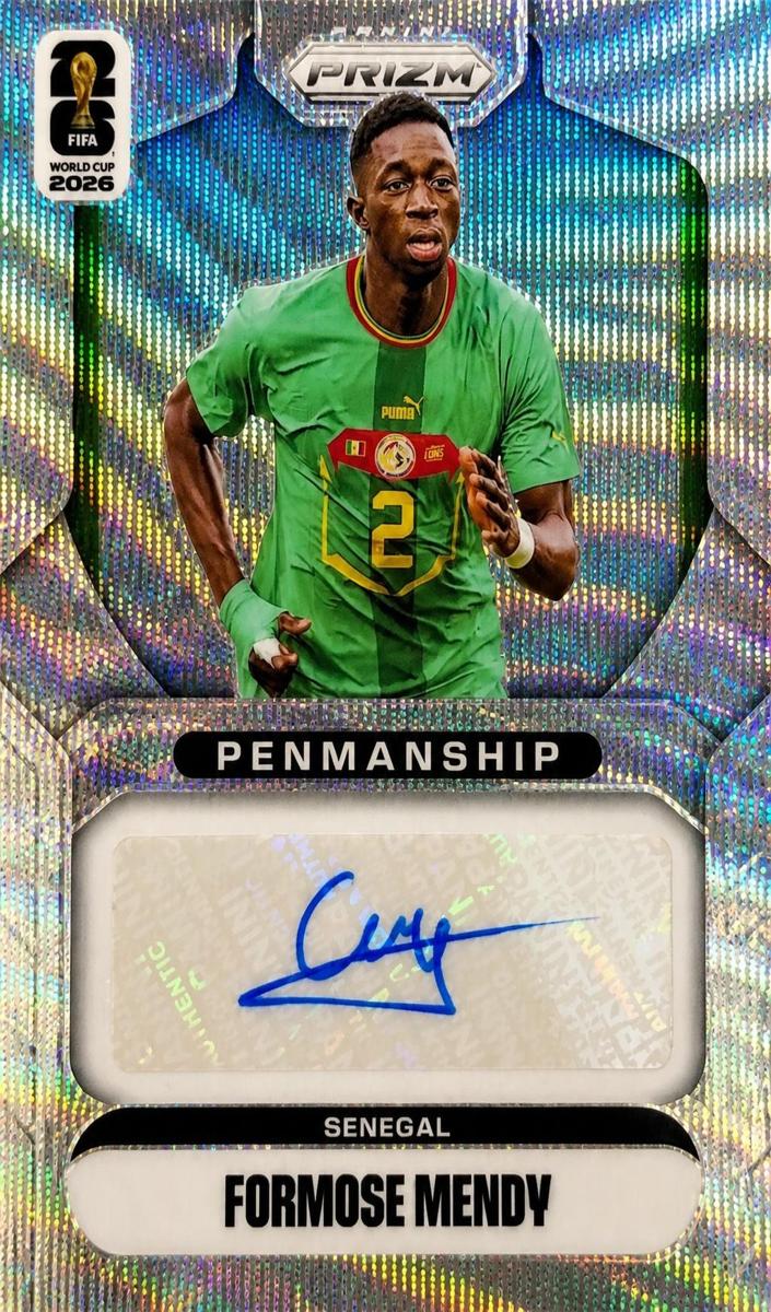2026 Panini Prizm FIFA World Cup Formose Mendy [Wave] #P-FMY card