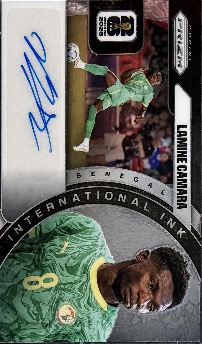 2026 Panini Prizm FIFA World Cup Lamine Camara #II-LC card