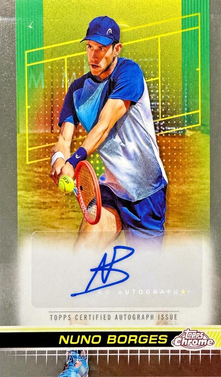 2024 Topps Chrome Nuno Borges #TCA-NBS card