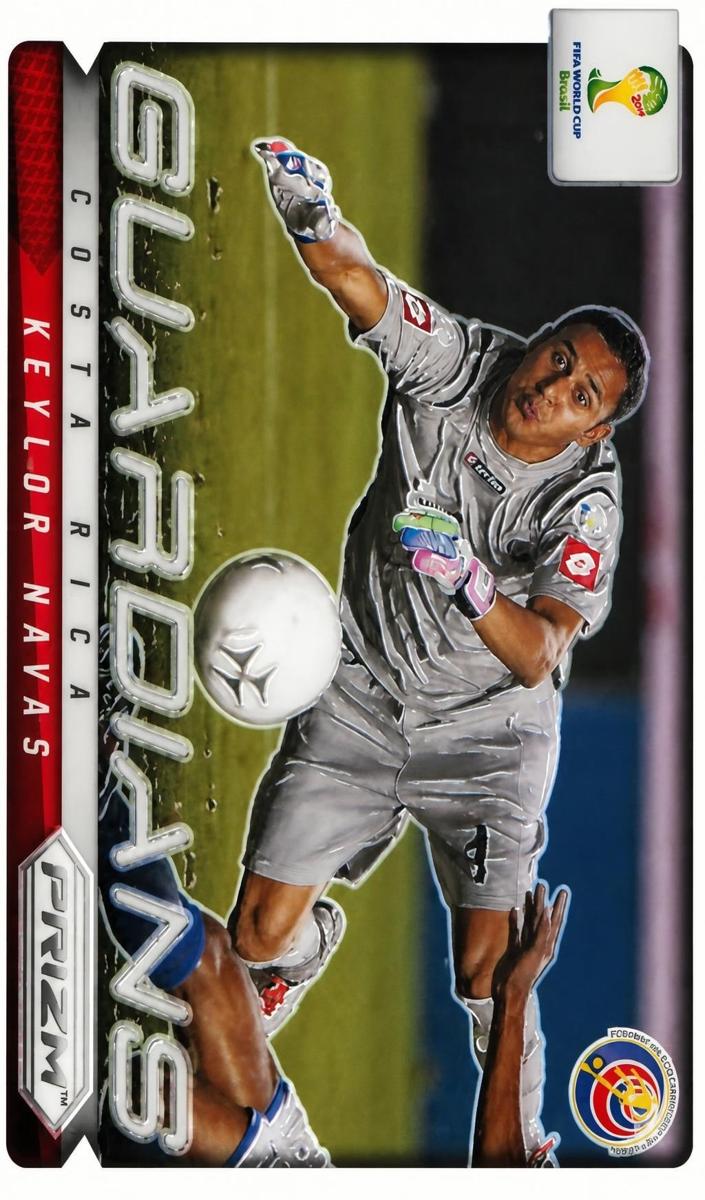2014 Panini Prizm World Cup Keylor Navas [Silver] #8 card