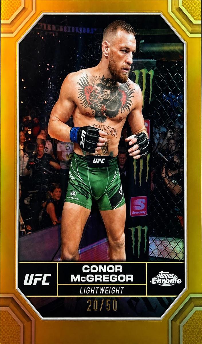 2024 Conor McGregor [Gold Refractor] #49