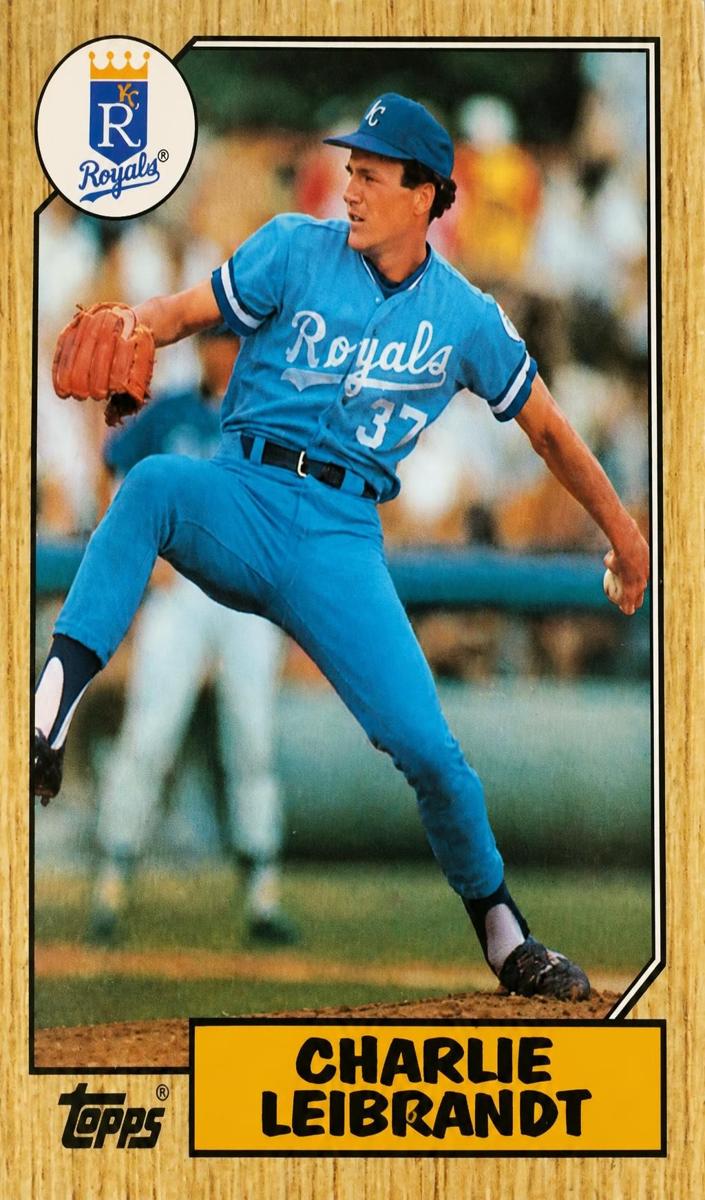 1987 Topps Charlie Leibrandt #223 card