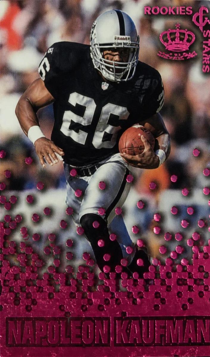 1995 Napoleon Kaufman [Raspberry] #RS-25
