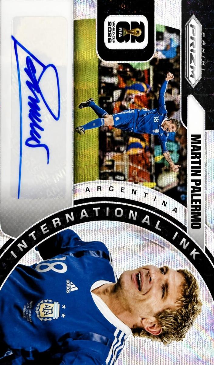 2026 Panini Prizm FIFA World Cup Martin Palermo [Wave] #II-MP card