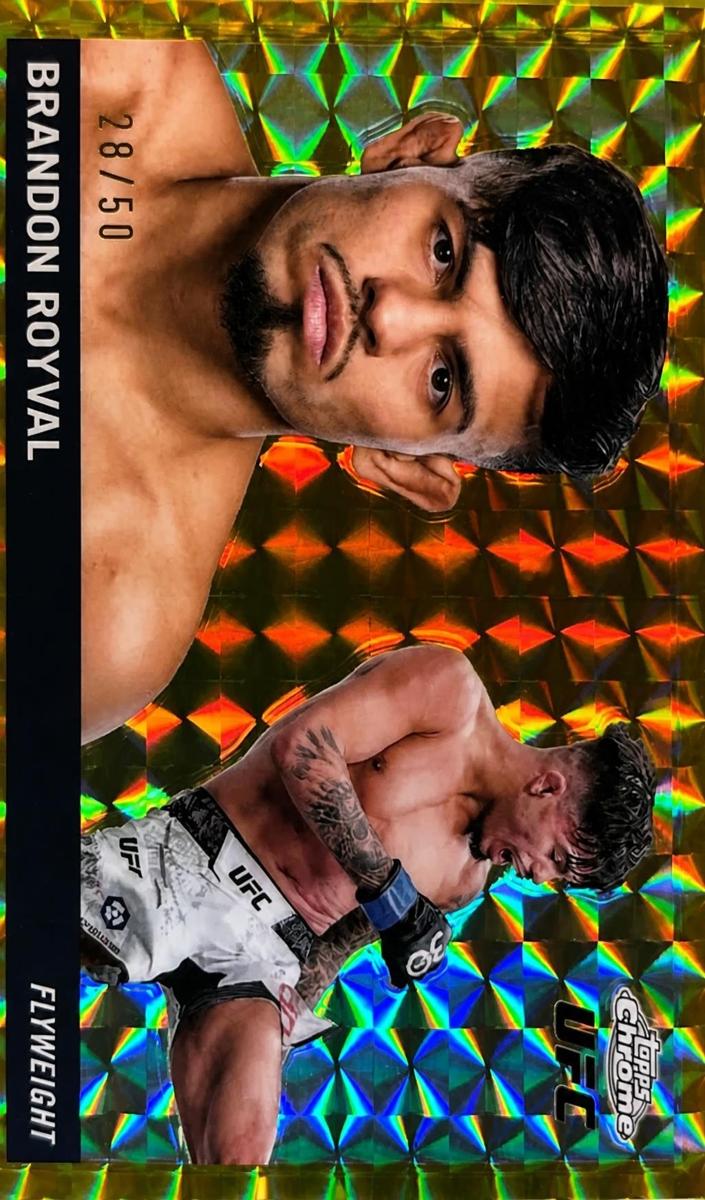 2025 Brandon Royval [Geometric Gold Refractor] #55T-23