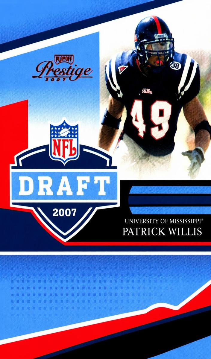 2007 Patrick Willis #NFLD-34