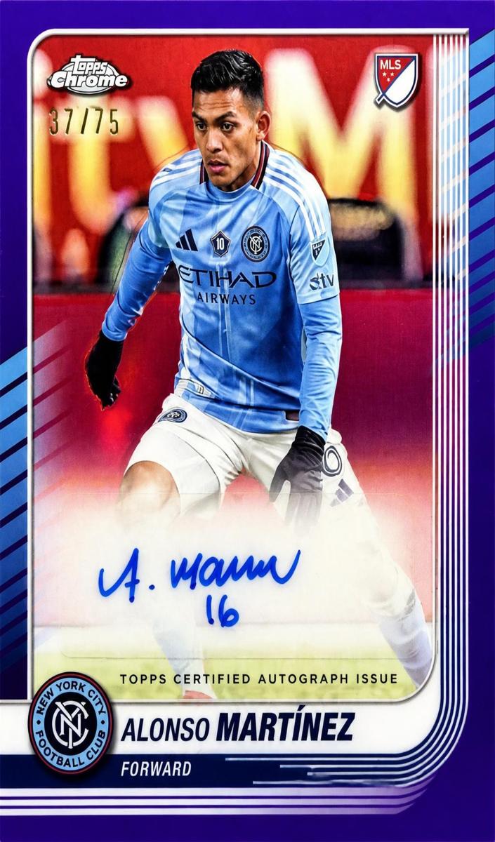 2025 Alonso Martinez [Purple Refractor] #CA-MZ
