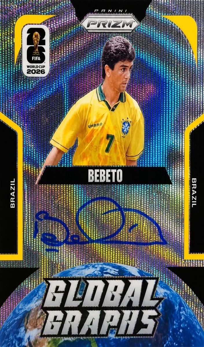 2026 Panini Prizm FIFA World Cup Bebeto #GG-B card