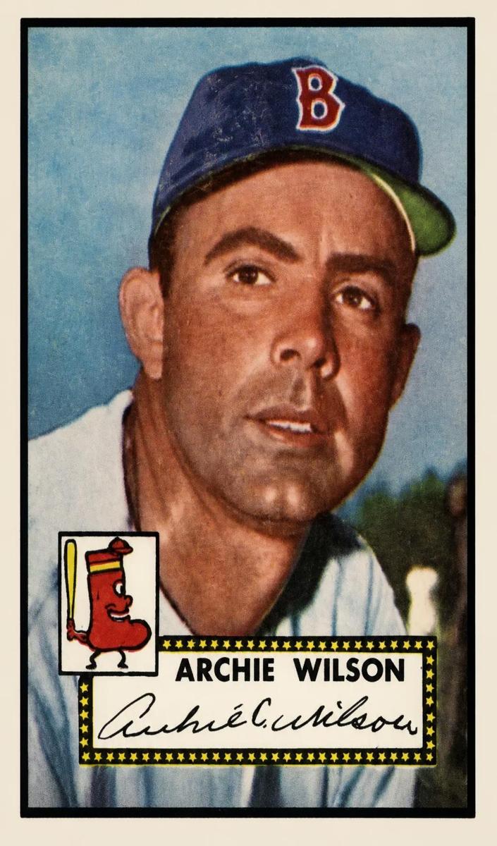 1952 Al Wilson #327