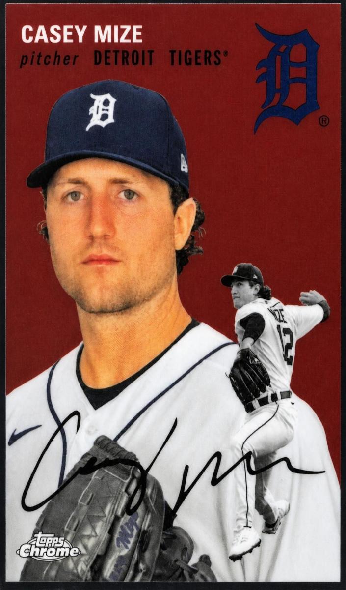 2023 Topps Chrome Platinum Casey Mize #238 card